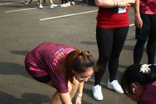 Race photo from Assurance Fun Run 2024