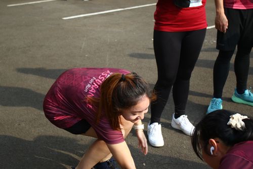 Race photo from Assurance Fun Run 2024