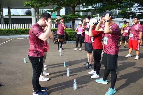 Race photo from Assurance Fun Run 2024