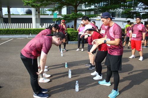 Race photo from Assurance Fun Run 2024