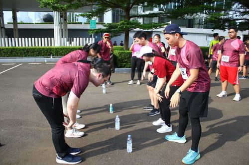 Race photo from Assurance Fun Run 2024