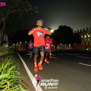 Race photo from SMARTFREN RUN 2026