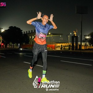 Race photo from SMARTFREN RUN 2026