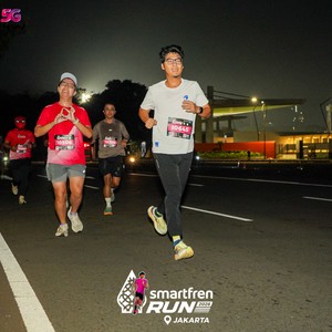 Race photo from SMARTFREN RUN 2026