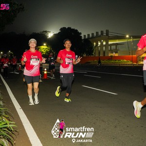 Race photo from SMARTFREN RUN 2026