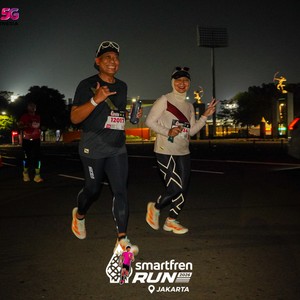 Race photo from SMARTFREN RUN 2026