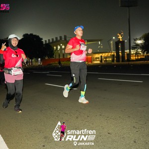 Race photo from SMARTFREN RUN 2026