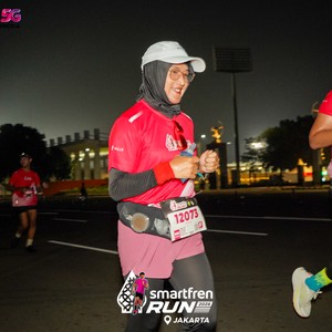 Race photo from SMARTFREN RUN 2026
