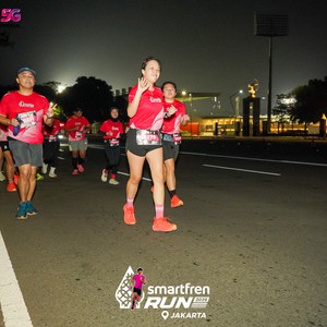 Race photo from SMARTFREN RUN 2026