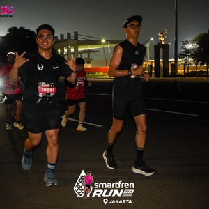 Race photo from SMARTFREN RUN 2026