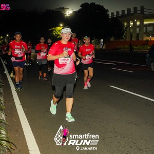 Race photo from SMARTFREN RUN 2026