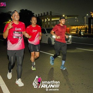 Race photo from SMARTFREN RUN 2026