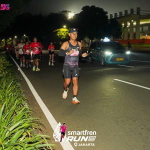 Race photo from SMARTFREN RUN 2026