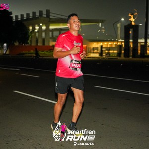 Race photo from SMARTFREN RUN 2026
