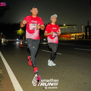 Race photo from SMARTFREN RUN 2026