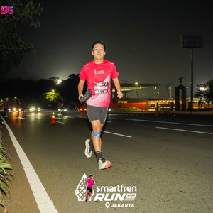 Race photo from SMARTFREN RUN 2026