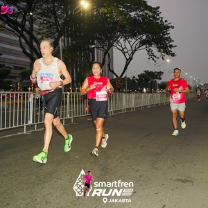Race photo from SMARTFREN RUN 2026