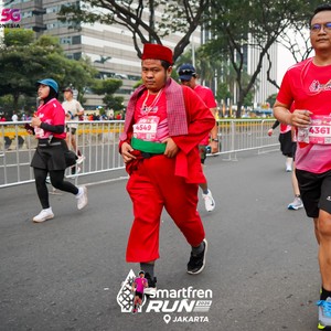 Race photo from SMARTFREN RUN 2026