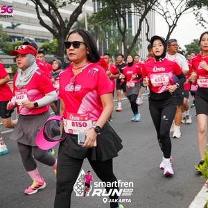 Race photo from SMARTFREN RUN 2026