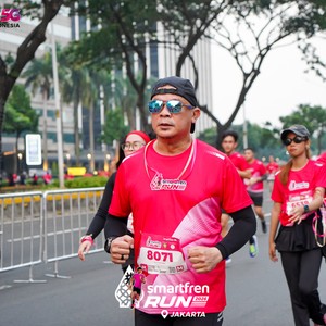 Race photo from SMARTFREN RUN 2026