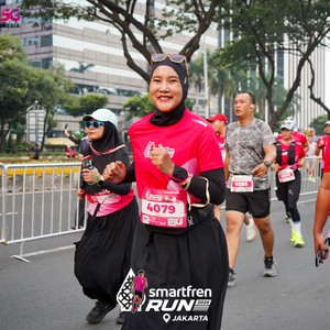 Race photo from SMARTFREN RUN 2026
