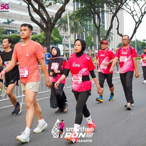 Race photo from SMARTFREN RUN 2026