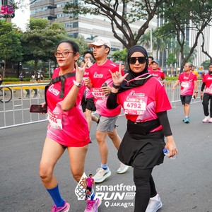 Race photo from SMARTFREN RUN 2026