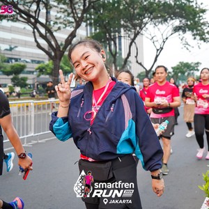 Race photo from SMARTFREN RUN 2026