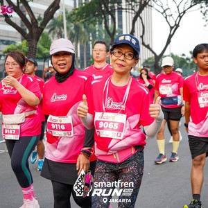 Race photo from SMARTFREN RUN 2026