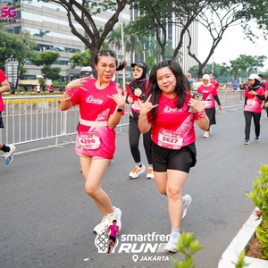 Race photo from SMARTFREN RUN 2026