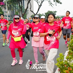 Race photo from SMARTFREN RUN 2026