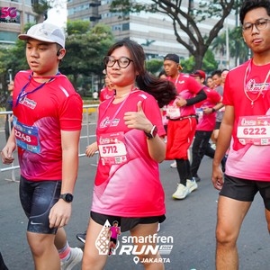 Race photo from SMARTFREN RUN 2026