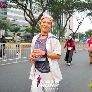 Race photo from SMARTFREN RUN 2026