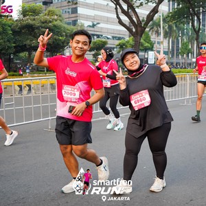 Race photo from SMARTFREN RUN 2026
