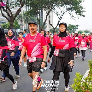 Race photo from SMARTFREN RUN 2026