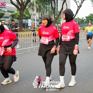 Race photo from SMARTFREN RUN 2026