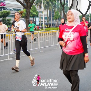 Race photo from SMARTFREN RUN 2026