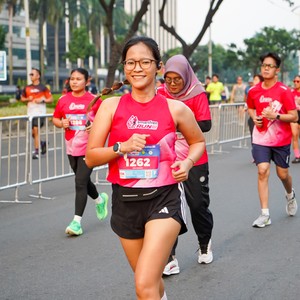 Race photo from SMARTFREN RUN 2026