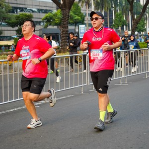 Race photo from SMARTFREN RUN 2026