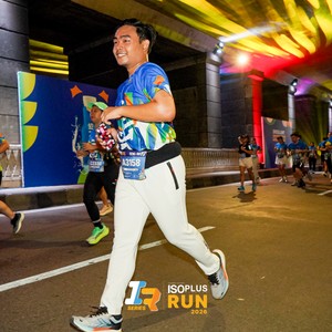 Race photo from ISOPLUS RUN 2026 - JAKARTA