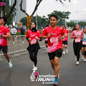 Race photo from SMARTFREN RUN 2026