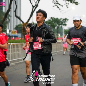 Race photo from SMARTFREN RUN 2026