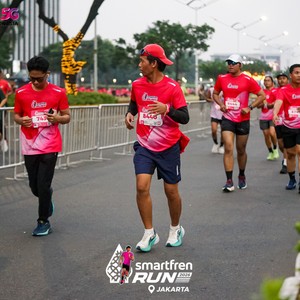 Race photo from SMARTFREN RUN 2026