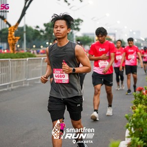 Race photo from SMARTFREN RUN 2026