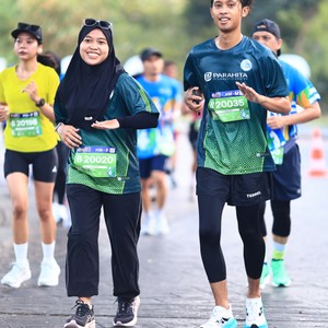 Race photo from SURABAYA ISOPLUS MARATHON 2026