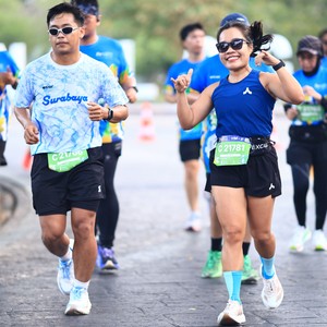 Race photo from SURABAYA ISOPLUS MARATHON 2026