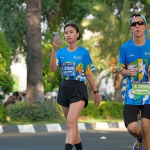 Race photo from SURABAYA ISOPLUS MARATHON 2026