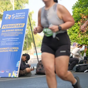 Race photo from SURABAYA ISOPLUS MARATHON 2026