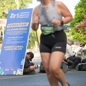 Race photo from SURABAYA ISOPLUS MARATHON 2026