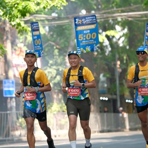 Race photo from SURABAYA ISOPLUS MARATHON 2026